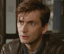 David Tennant Blinking